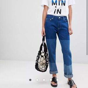 French Connection Tri Shade Boyfriend jean